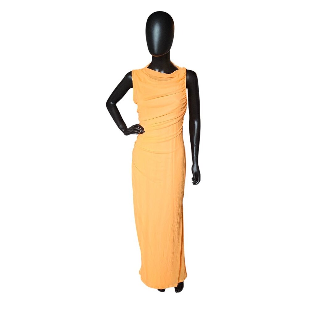 Sherbet Stretch Net Sheath Dress - NWT Haute Monde